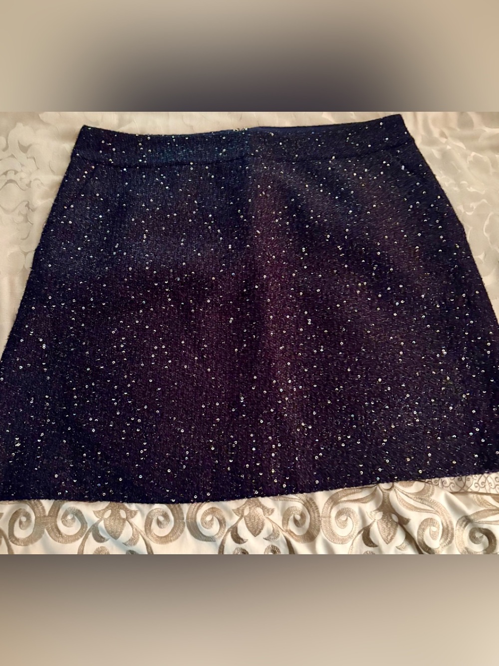 LOFT Navy Blue Casual Skirt